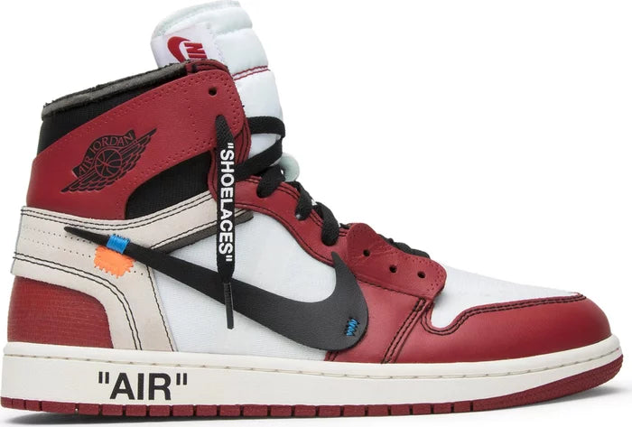 Off - White x Air Jordan 1 Retro High Chicago