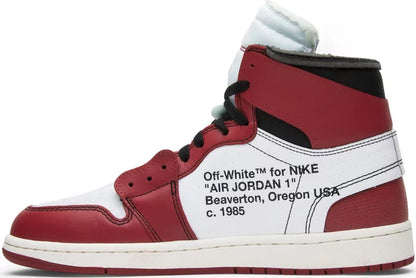 Off - White x Air Jordan 1 Retro High Chicago