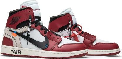 Off - White x Air Jordan 1 Retro High Chicago