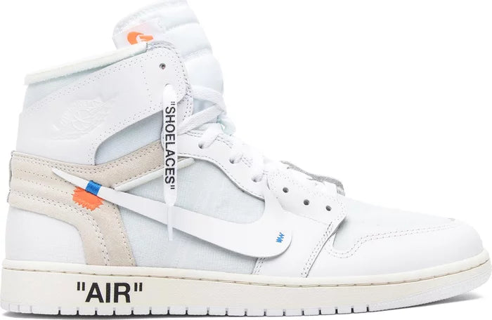 Off - White x air Jordan 1 Retro High 'Blanca/White'