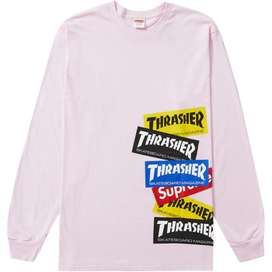 Supreme Thrasher Multilogo L/S