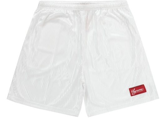 Supreme Gradient Mesh Practice Shorts - White