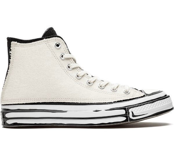 converse x Joshua Vides Chuck 70 Hi Sneakers - black/white