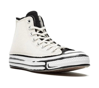 converse x Joshua Vides Chuck 70 Hi Sneakers - black/white