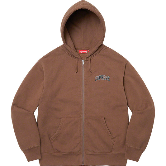 Supreme x Pillsbury Doughboy Zip Up Hooded sweatshirt - Brown