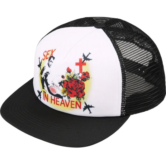 Supreme Sue Clowes Mesh 5 Panel Cap - Black