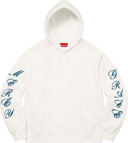 Supreme SS23 Spiral Hooded Sweatshirt - White