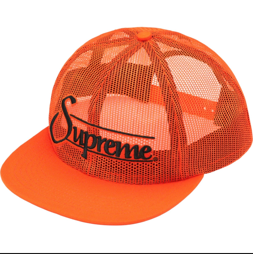 Supreme Mesh 6 Crown Cap - Orange