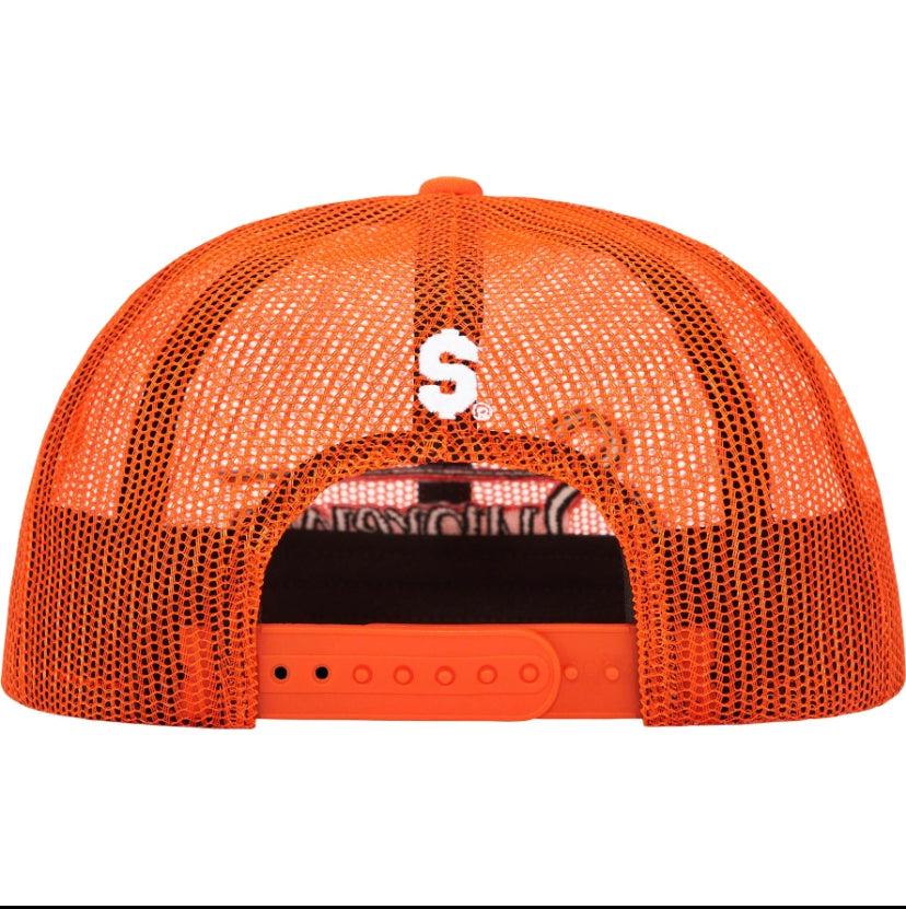 Supreme Mesh 6 Crown Cap - Orange