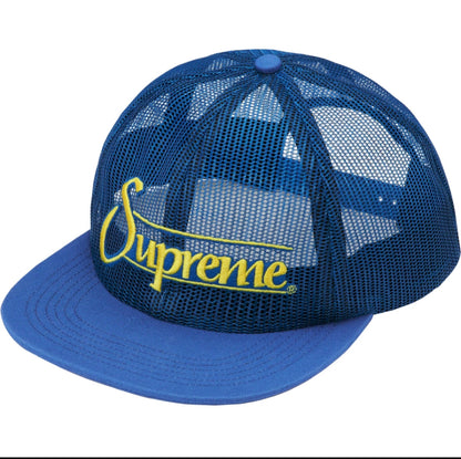 Supreme Mesh 6 Crown Cap - Blue