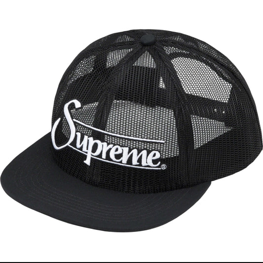 Supreme Mesh 6 Crown Cap - Black