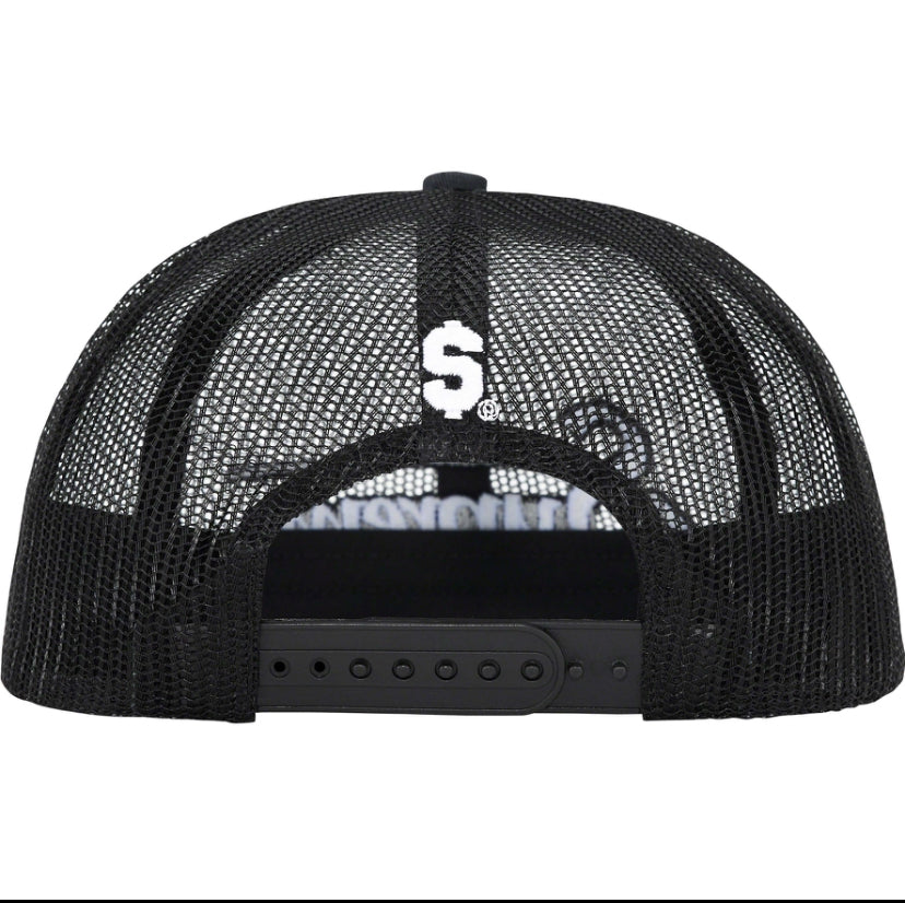 Supreme Mesh 6 Crown Cap - Black