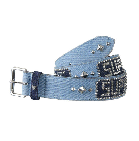 Supreme Hollywood Trading Company Studded Belt - Denim