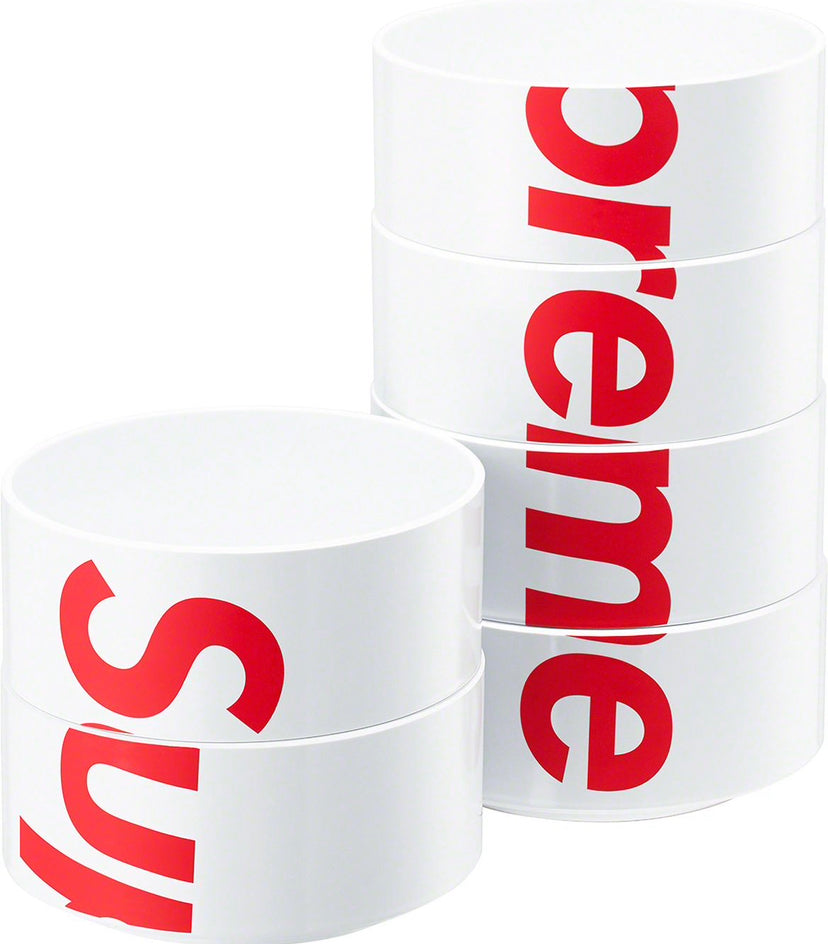 Supreme Heller Bowls (Set of 6) White