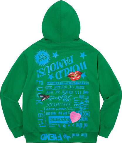 Supreme Fiend Hooded Sweatshirt - Green