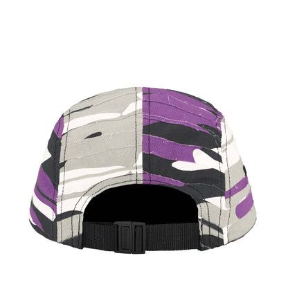 SupremeLayered Camo Camp Cap - Purple camo