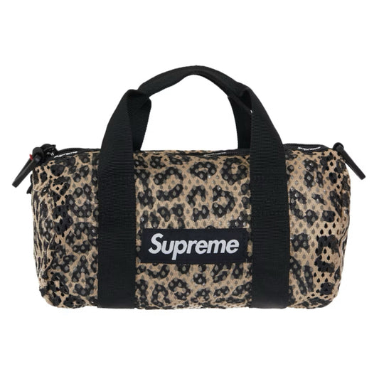 Supreme Mesh Mini Duffle Bag - Leopard Print