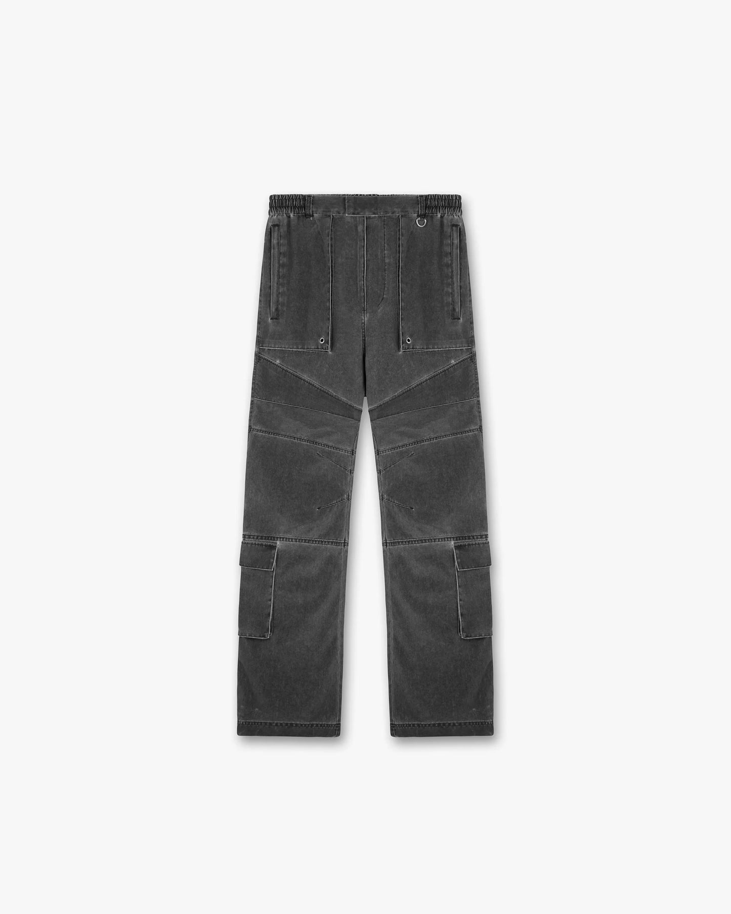 Represent Nylon  Cargo Pants - Washed Black