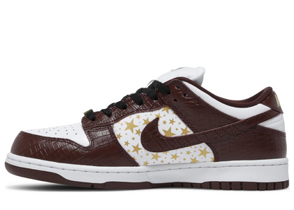 Supreme x Nike Dunk Low OG SB QS Barkroot Brown