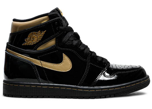 Jordan 1 Retro High OG Black Metallic Gold