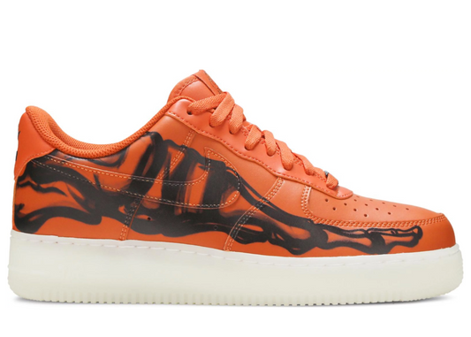 Nike Air Force 1 Low Orange Skeleton