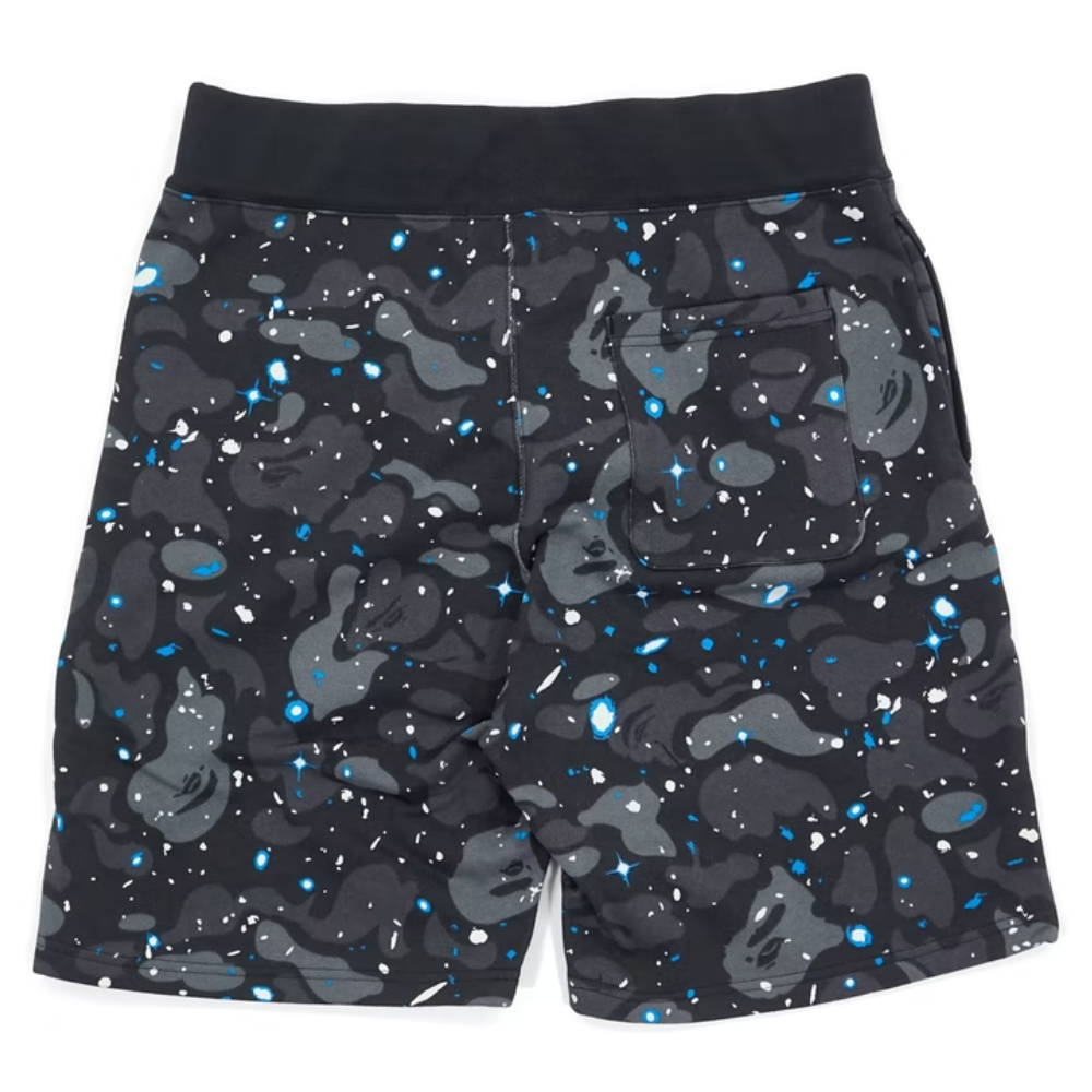 BAPE Ultimate Space Camo Sweatshorts (Glow In The Dark)