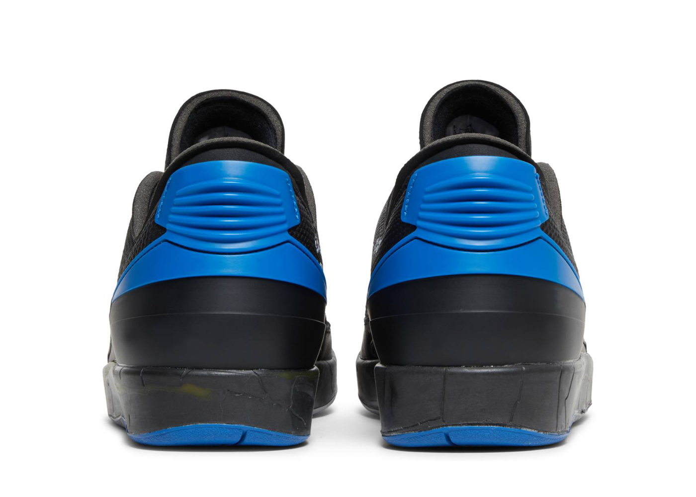 Off-White x Jordan 2 Retro Low SP Black Varsity Royal