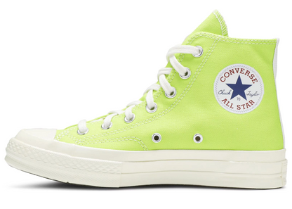 Comme des Garçons PLAY x Converse Chuck 70 High Bright Green