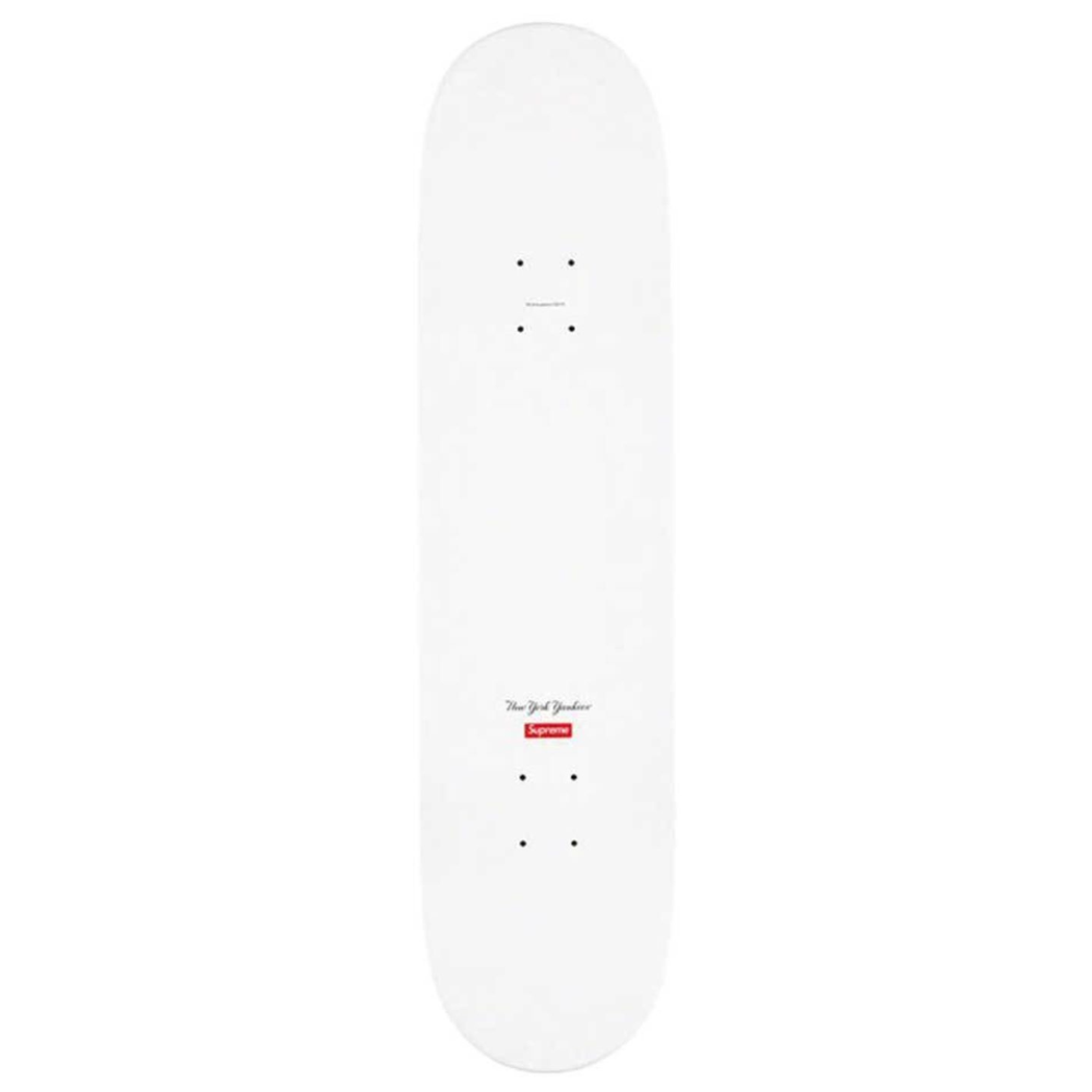 Supreme New York Yankees Airbrush Skateboard Deck White