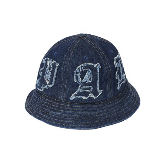 Palace Lique Denim Bucket Hat Stone Wash