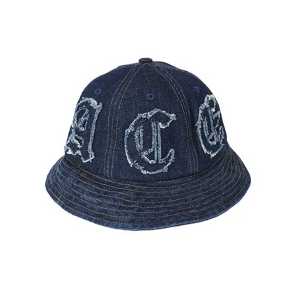 Palace Lique Denim Bucket Hat Stone Wash