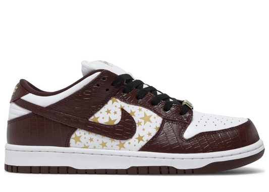 Supreme x Nike Dunk Low OG SB QS Barkroot Brown