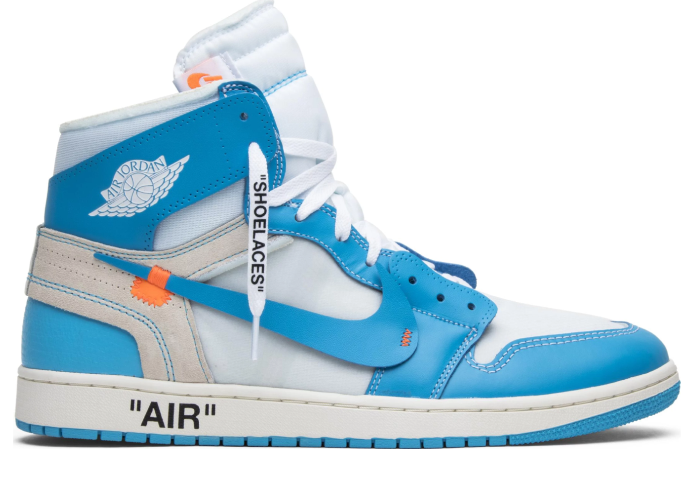 Off-White x Nike Jordan 1 Retro High OG UNC