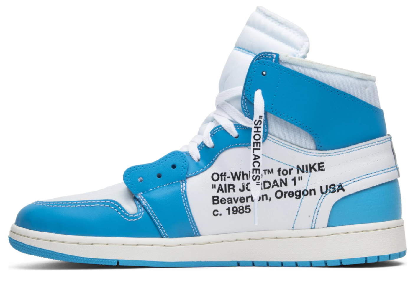 Off-White x Nike Jordan 1 Retro High OG UNC